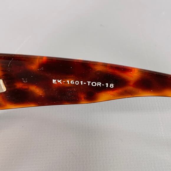 EMMANUELLE KHANH Brown Multicolour Studded Acetate Sunglasses - Picture 6 of 6